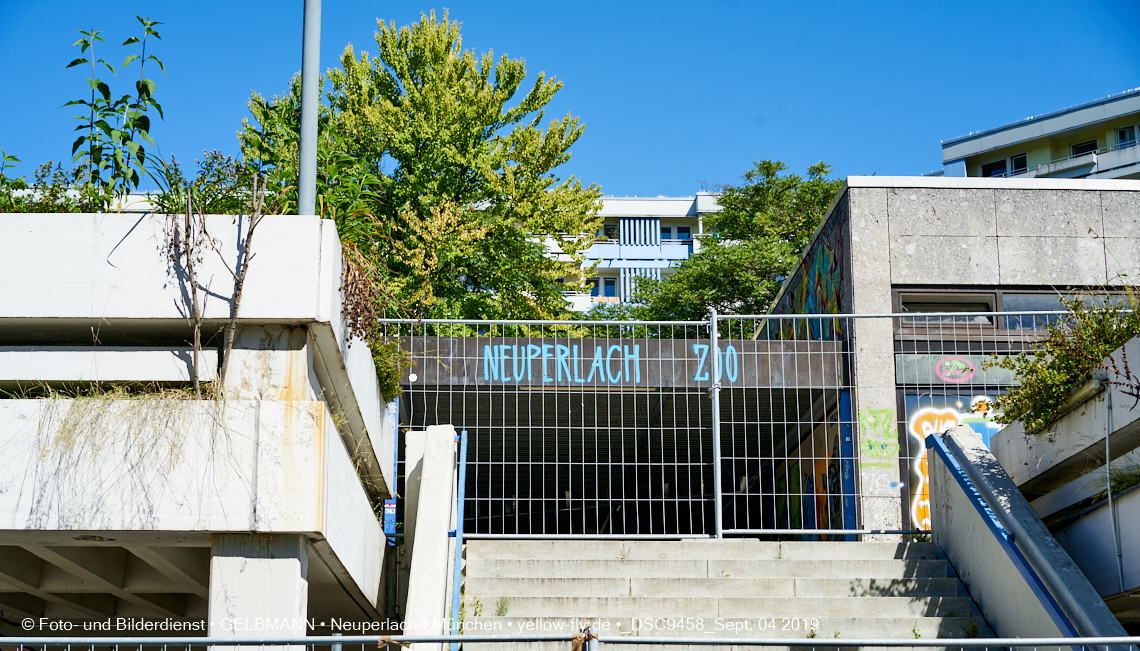 04.09.2019 - Einkaufs- und Wohnzentrum Quiddestraße in Neuperlach